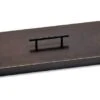 American Fireglass 21 Inch Rectangular Oil Rubbed BronzeDrop-In Pan Cover 1 American Fireglass 21 Inch Rectangular Oil Rubbed BronzeDrop-In Pan Cover -Fire Pit Shop american fireglass 21 inch rectangular oil rubbed bronze drop in pan cover 39
