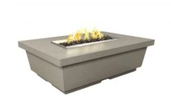 American Fyre Designs Contempo Rectangle Gas Firetable