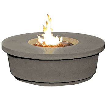 American Fyre Designs Contempo Round Gas Firetable 3 American Fyre Designs Contempo Round Gas Firetable