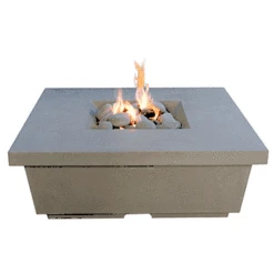 American Fyre Designs Contempo Square Gas Firetable