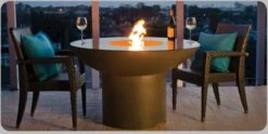 American Fyre Designs Lotus Gas Firetable 7 American Fyre Designs Lotus Gas Firetable -Fire Pit Shop american fyre designs lotus gas firetable 15