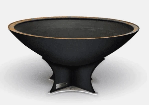 Arteflame 40 Inch Classic Black Label Wood Burning Fire Pit - Low Euro Base 3 Arteflame 40 Inch Classic Black Label Wood Burning Fire Pit - Low Euro Base