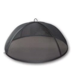 Aspen Industries Master Flame Lift-Off Dome Fire Pit Screen - Carbon Steel