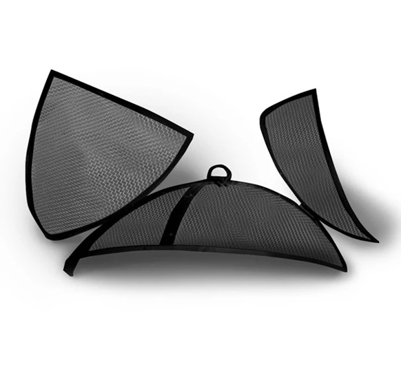 Aspen Industries Master Flame Twin-Access Dome Fire Pit Screen - Carbon Steel 4 Aspen Industries Master Flame Twin-Access Dome Fire Pit Screen - Carbon Steel - Image 2