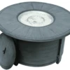 AZ Patio Heaters 44 Inch Round Cast Aluminum Fire Table With Brushed Wood Finish 2 AZ Patio Heaters 44 Inch Round Cast Aluminum Fire Table With Brushed Wood Finish -Fire Pit Shop az patio heaters 44 inch round cast aluminum fire table with brushed wood finish 38