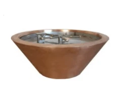 Bobe Water And Fire 24' Round Gas Fire Pot