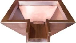 Bobe Water And Fire 24 X 12 Square Extended Lip Water Bowl