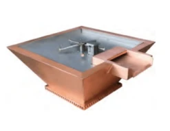 Bobe Water And Fire 24 X 7 Builder Series Square Fire And Water Bowl - Manual Ignition