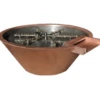 Bobe Water And Fire 36 X 16 Builder Series Round Fire And Water Bowl - Automatic Ignition -Fire Pit Shop bobe water and fire 36 x 16 builder series round fire and water bowl automatic ignition 46