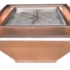Bobe Water And Fire Artisan Series 24 X 12 Square Fire And Water Bowl With Seamless Lip - Manual Ignition -Fire Pit Shop bobe water and fire artisan series 24 x 12 square fire and water bowl with seamless lip manual ignition 42