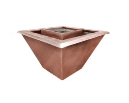 Bobe Water And Fire Artisan Series 36 X 16 Square Fire And Water Bowl With 360 Lip - Automatic Ignition 3 Bobe Water And Fire Artisan Series 36 X 16 Square Fire And Water Bowl With 360 Lip - Automatic Ignition