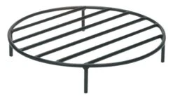 Dagan 12 Inch Black Steel Fire Pit Grate