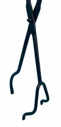 Dagan 30 Inch Wrought Iron Three-Way Fireplace Log Tongs -Fire Pit Shop dagan 30 inch wrought iron three way fireplace log tongs 13