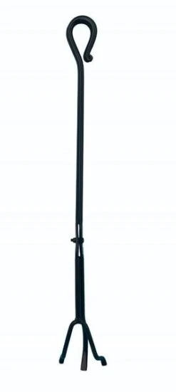 Dagan 30 Inch Wrought Iron Three-Way Fireplace Log Tongs