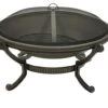 Dagan 40 Inch Bronze Wood-Burning Fire Pit -Fire Pit Shop dagan 40 inch bronze wood burning fire pit 6