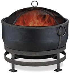 Endless Summer 26' Oil-Rubbed Bronze Kettle Design Fire Bowl