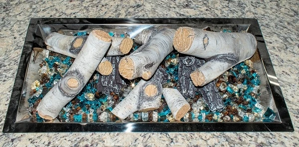 Enhance A Fire Designer Birch Gas Fire Pit Log Set 5 Enhance A Fire Designer Birch Gas Fire Pit Log Set - Image 3