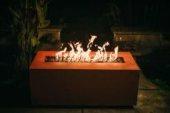 Fire Pit Art 60 Inch Linear Gas Fire Pit