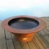 Fire Pit Art Saturn Fit Pit With Lid - Match Lit -Fire Pit Shop fire pit art saturn fit pit with lid match lit 65