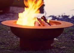 Fire Pit Art Saturn Fit Pit With Lid - Match Lit -Fire Pit Shop fire pit art saturn fit pit with lid match lit 69