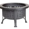 Fire Sense 30' Alpina Round Top Wood Burning Fire Pit -Fire Pit Shop fire sense 30 alpina round top wood burning fire pit 42