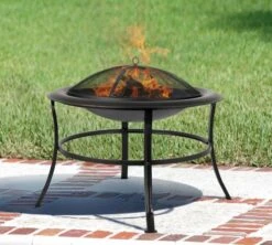 Fire Sense 30 Inch Tokia Round Wood Burning Fire Pit -Fire Pit Shop fire sense 30 tokia round wood burning fire pit 71