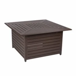 Fire Sense 45' Danang Square Propane Gas Fire Pit 6 Fire Sense 45' Danang Square Propane Gas Fire Pit -Fire Pit Shop fire sense 45 danang square propane gas fire pit 52