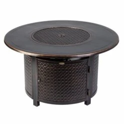 Fire Sense 47' Leeward Round Propane Gas Fire Pit 6 Fire Sense 47' Leeward Round Propane Gas Fire Pit -Fire Pit Shop fire sense 47 leeward round propane gas fire pit 49