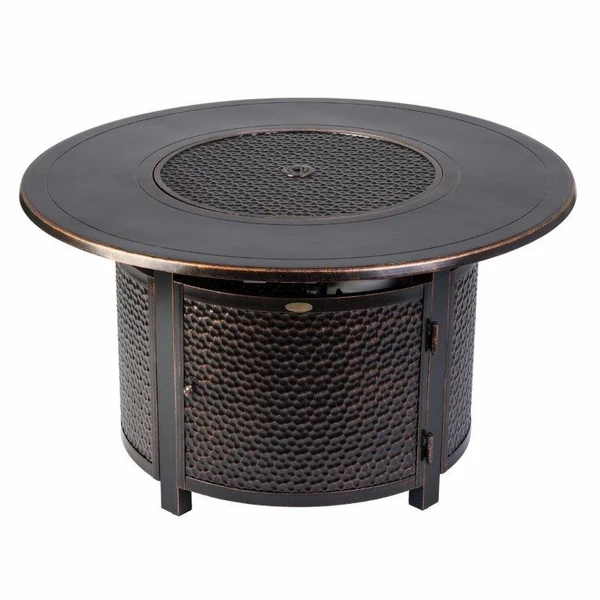 Fire Sense 47' Leeward Round Propane Gas Fire Pit 4 Fire Sense 47' Leeward Round Propane Gas Fire Pit - Image 2