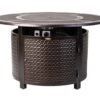 Fire Sense 47' Walkers Round Propane Gas Fire Pit -Fire Pit Shop fire sense 47 walkers round propane gas fire pit 48