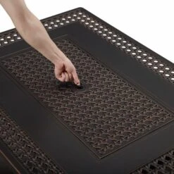 Fire Sense Perkins Rectangular Propane Fire Pit 8 Fire Sense Perkins Rectangular Propane Fire Pit -Fire Pit Shop fire sense perkins rectangular propane fire pit 57