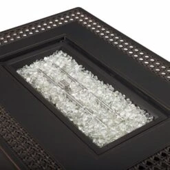 Fire Sense Perkins Rectangular Propane Fire Pit 11 Fire Sense Perkins Rectangular Propane Fire Pit -Fire Pit Shop fire sense perkins rectangular propane fire pit 61 1