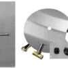 Firegear 30 Inch Flat Stainless Steel Square Burner Kit - AWS Ignition