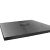 Firegear 22 Inch Stainless Steel Square Fire Pit Lid 2 Firegear 22 Inch Stainless Steel Square Fire Pit Lid -Fire Pit Shop firegear stainless steel lid for 20 inch square fire pit burner pan lid 20s 72