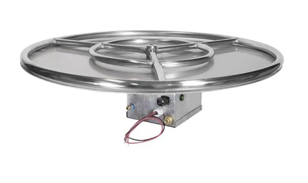 Grand Canyon 24 Inch Outdoor Vented Round Flat Fire Pit Kit 3 Grand Canyon 24 Inch Outdoor Vented Round Flat Fire Pit Kit