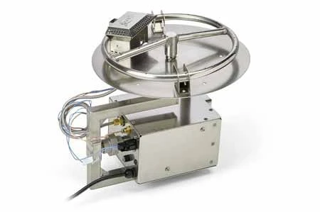 Hearth Products Controls 14 Inch Gas Fire Pit Insert With 12 Inch Round Burner With Hi/Lo Electronic Ignition - 120VAC 3 Hearth Products Controls 14 Inch Gas Fire Pit Insert With 12 Inch Round Burner With Hi/Lo Electronic Ignition - 120VAC