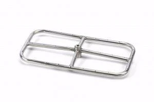 Hearth Products Controls 18' X 9' Rectangular Stainless Steel Fire Burner - Match Lit 3 Hearth Products Controls 18' X 9' Rectangular Stainless Steel Fire Burner - Match Lit