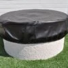 Hearth Products Controls 23 Inch To 35 Inch Black Vinyl Circular Fire Pit Cover -Fire Pit Shop hearth products controls 23 to 35 black vinyl circular fire pit cover 42