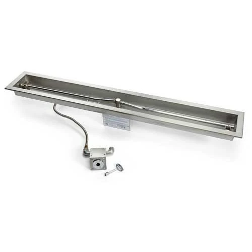 Hearth Products Controls 24' Trough Gas Fire Pit Insert - Match Lit 3 Hearth Products Controls 24' Trough Gas Fire Pit Insert - Match Lit