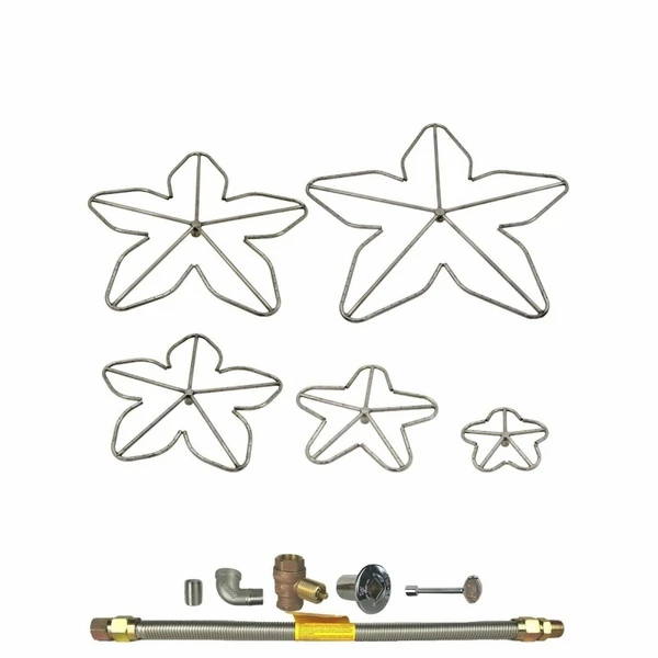 Hearth Products Controls 30' Fire Pit Kit With Penta Burner - Match Lit 4 Hearth Products Controls 30' Fire Pit Kit With Penta Burner - Match Lit - Image 2