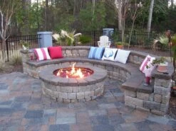 Hearth Products Controls 30 Inch Hi/Lo Round Electronic Ignition Gas Fire Pit Insert And24 Inch Penta Burner - 120 Volt -Fire Pit Shop hearth products controls 30 inch hi lo round electronic ignition gas fire pit insert and24 inch penta burner 120 volt 16