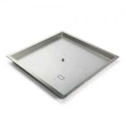 Hearth Products Controls 30 Inch Stainless Steel Square Bowl Burner Pan