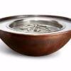 Hearth Products Controls 31 Inch Round Hammered Tempe Gas Fire Bowl - Match Lit -Fire Pit Shop hearth products controls 31 round hammered tempe gas fire bowl match lit 44