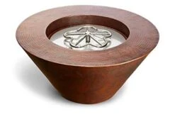 Hearth Products Controls 32 Inch Round Mesa Fire Bowl - Electronic Ignition - 24VAC