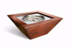 Hearth Products Controls 36 Inch Square Sierra Fire Bowl - Electronic Ignition - 120VAC