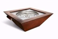 Hearth Products Controls 40 Inch Sedona Series Fire And Water Bowl Package - Match Lit