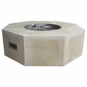 Hearth Products Controls 45' Unfinished Octagonal Fire Pit Package With 25' Pan Burner - Electronic Ignition - 24 VAC 3 Hearth Products Controls 45' Unfinished Octagonal Fire Pit Package With 25' Pan Burner - Electronic Ignition - 24 VAC