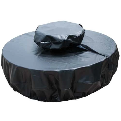 Hearth Products Controls 84' Black Vinyl Water Basin Fire Pit Cover 3 Hearth Products Controls 84' Black Vinyl Water Basin Fire Pit Cover