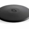 Hearth Products Controls Round Aluminum 24' Fire Pit Cover With Black Textured Finish