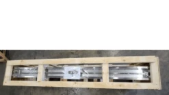 HPC 96' Linear Trough Fire Pit Insert With Hi/Low Flame Controls - 120VAC